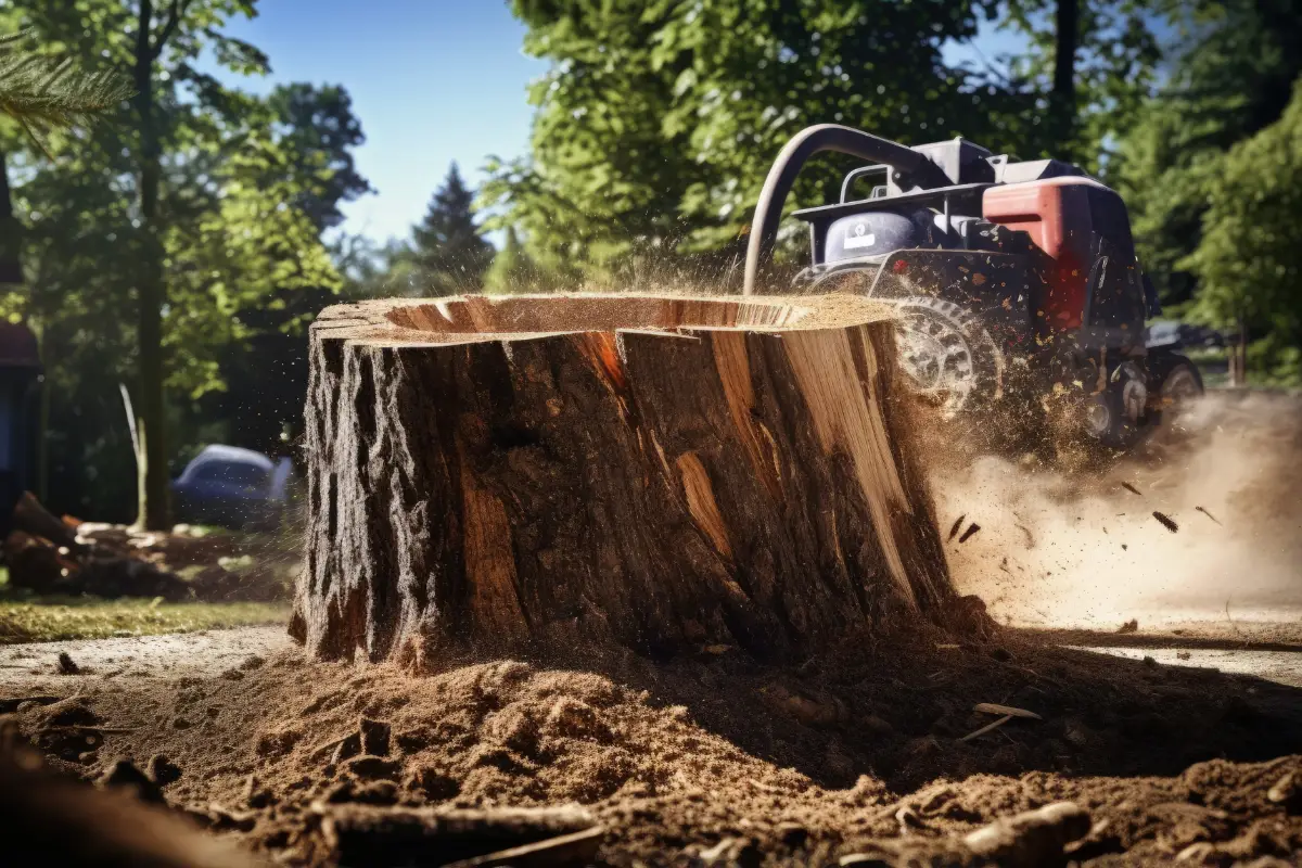 tree stump grinding removal